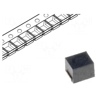 Inductor: wire | SMD | 1008 | 10uH | 210mA | 1.69Ω | Q: 30 | ftest: 2.52MHz