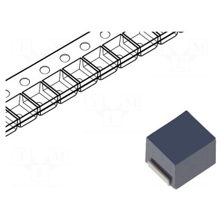 Inductor: wire | SMD | 1008 | 2.2uH | 390mA | 0.5Ω | Q: 20 | ftest: 7.96MHz