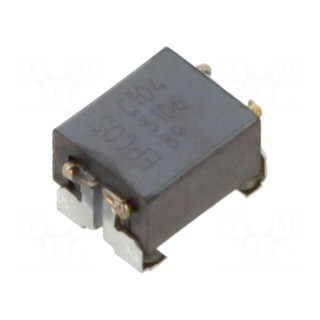 Inductor: common mode | SMD | 100uH | 150mA | 1500mΩ | -30÷50% | 42VAC
