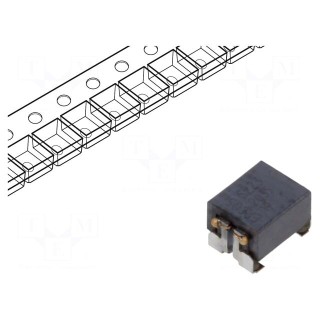 Inductor: common mode | SMD | 22uH | 250mA | 580mΩ | -30÷50% | 42VAC