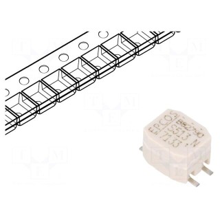 Inductor: common mode | SMD | 51uH | 500mA | 140mΩ | max.60°C | -30÷+50%