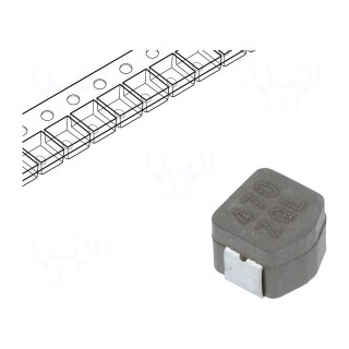 Inductor: wire | SMD | 3126 | 47uH | Ioper: 2.1A | 175mΩ | -55÷155°C | ±20%