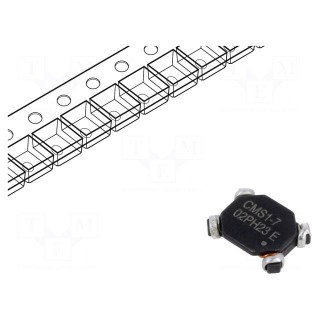 Inductor: common mode | SMD | 41.5uH | 2.6A | 9.4x7.2x2.6mm | -40÷160°C