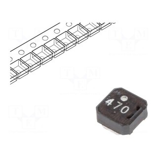 Inductor: ferrite | SMD | 47uH | 0.56A | 849mΩ | ±20% | Series: VLCF