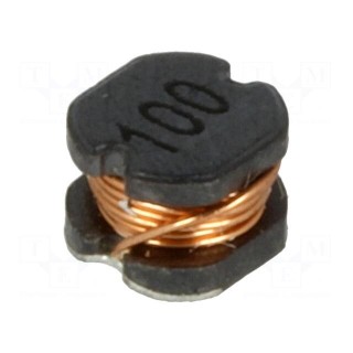 Inductor: wire | SMD | 0403 | 10uH | 1.04A | 0.18Ω