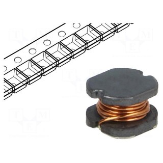 Inductor: wire | SMD | 0705 | 470uH | 0.34A | 1.96Ω