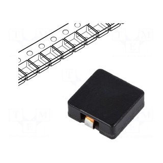 Inductor: wire | SMD | 1.5uH | Ioper: 13A | 5.2mΩ | ±20% | Isat: 17A | bulk