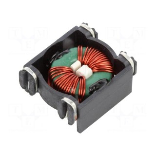 Inductor: wire | SMD | 1.8mH | 80mΩ | 19.5x17x9.9mm | -40÷130°C | 250VAC