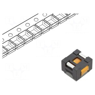 Inductor: wire | SMD | 10.5uH | Ioper: 12.79A | 5.7mΩ | ±15% | Isat: 5.3A