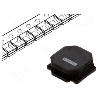 Inductor: wire | SMD | 2.2uH | Ioper: 3.7A | 20mΩ | ±30% | Isat: 4.2A