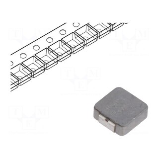Inductor: wire | SMD | 10uH | 2.3A | 184mΩ | ±20% | 5.18x5.18x2mm | IHLP