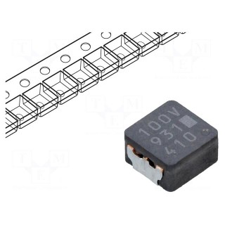 Inductor: wire | SMD | 10uH | 2.4A | 96mΩ | 5.5x5x3mm | ±20% | -55÷155°C