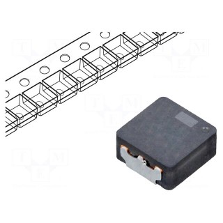 Inductor: wire | SMD | 15uH | 4.2A | 70.18mΩ | ±20% | 4.8x6x6.4mm | ETQP4M