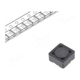 Inductor: wire | SMD | 98.5uH | Ioper: 822mA | 419mΩ | ±20% | Isat: 929mA