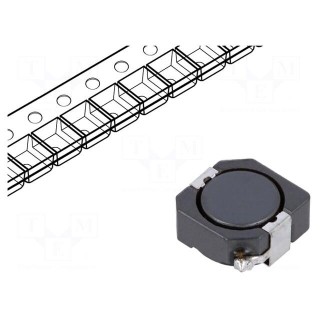 Inductor: wire | SMD | 33uH | 1.88A | 84mΩ | 10.3x10.4x5mm | ±20%