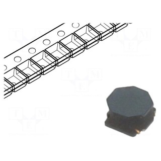 Inductor: wire | SMD | 1uH | 1.85A | 0.07Ω | 2x2x1.2mm | ±30%