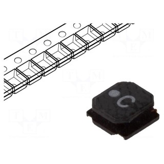 Inductor: wire | SMD | 2.2uH | Ioper: 2.2A | 42mΩ | ±20% | Isat: 3A