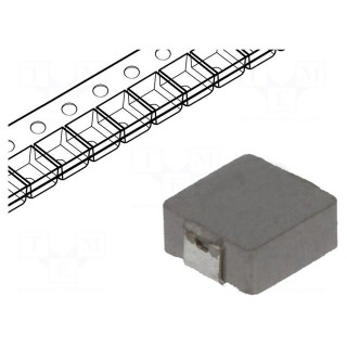 Inductor: wire | SMD | 1uH | Ioper: 4.5A | 24mΩ | ±20% | Isat: 5.5A