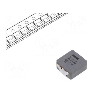 Inductor: wire | SMD | 3.3uH | 22.7A | 7.1mΩ | ±20% | 10.7x10x5.4mm