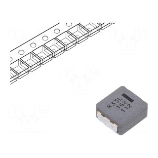 Inductor: wire | SMD | 330nH | 56.7A | 1.1mΩ | ±20% | 10.9x10x5mm | ETQP5M