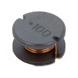 Inductor: wire | SMD | 33uH | 1.5A | ±10% | Q: 25 | Ø: 10mm | H: 6mm | 120mΩ