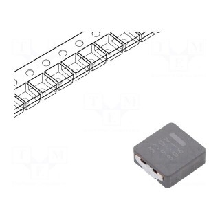 Inductor: wire | SMD | 33uH | 3.4A | 84.6mΩ | ±20% | 10.7x10x4mm | ETQP4M