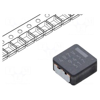 Inductor: wire | SMD | 4.7uH | 7.1A | 16.1mΩ | ±20% | 8.5x8x4mm | -40÷150°C