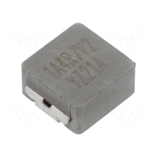 Inductor: wire | SMD | 4.7uH | Ioper: 13A | 6.25mΩ | ±20% | Isat: 20A