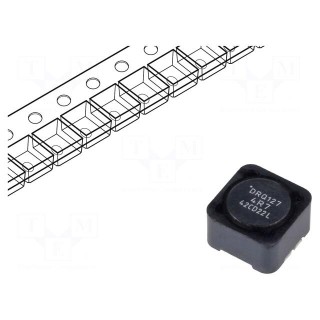 Inductor: wire | SMD | 4.7uH | Ioper: 8.25A | 9.17mΩ | ±20% | Isat: 16.5A
