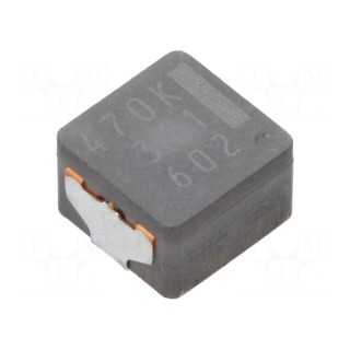 Inductor: wire | SMD | 47uH | 2.9A | 163.46Ω | ±20% | 4.8x7x7.4mm | ETQP4M
