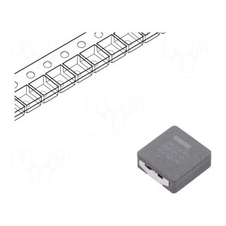 Inductor: wire | SMD | 47uH | 4.9A | 132mΩ | ±20% | 10.7x10x4mm | -40÷150°C