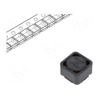 Inductor: wire | SMD | 9.63uH | Ioper: 6.02A | 18mΩ | ±25% | Isat: 11.2A