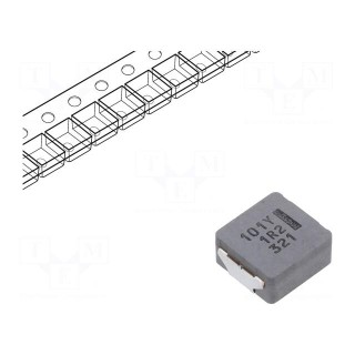 Inductor: wire | SMD | 97uH | 3A | 208mΩ | ±20% | 10.7x10x5mm | -40÷150°C