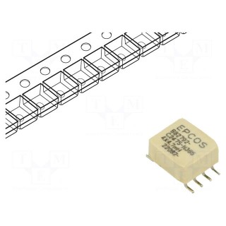 Inductor: wire with current compensation | SMD | 4.7mH | 300mA