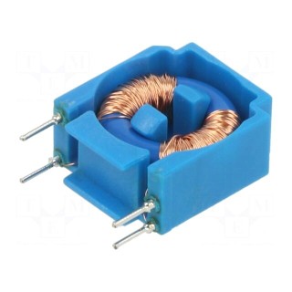 Inductor: common mode | THT | 22mH | 350mA | 1.9Ω | -40÷125°C | ±30%