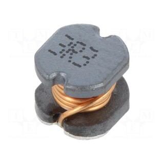 Inductor: wire | SMD | 3.3uH | 60mΩ | -40÷125°C | ±20% | 5.2x5.8x5.2mm | 2A