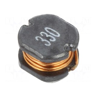Inductor: wire | SMD | 33uH | 130mΩ | -40÷125°C | ±20% | 7x7.8x5mm | 1.2A