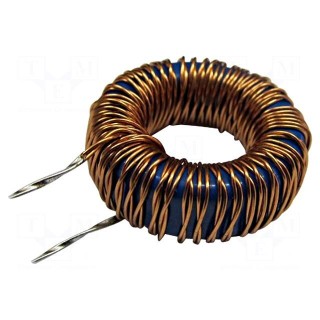 Inductor: wire | THT | 100uH | 2.4A | 83.4mΩ