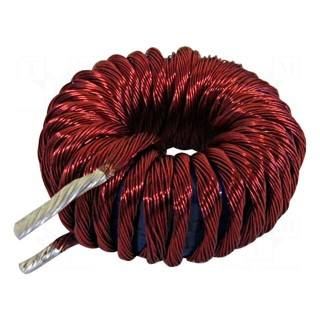 Inductor: wire | THT | 100uH | 20A | 10.7mΩ