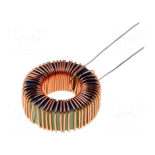 Inductor: wire | THT | 100uH | 240mΩ | 1A