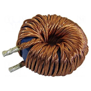 Inductor: wire | THT | 100uH | 30A | 9.66mΩ