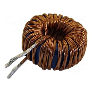 Inductor: wire | THT | 100uH | 8A | 38.7mΩ