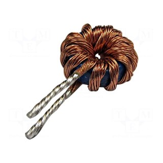 Inductor: wire | THT | 10uH | 15A | 4.3mΩ