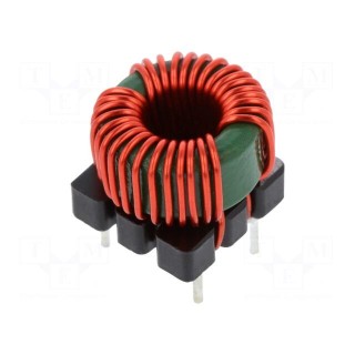 Inductor: wire | THT | 1186uH | 24mΩ | -40÷105°C | ±35% | 5.8A | 16x16x15mm
