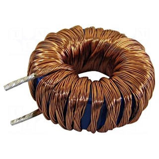 Inductor: wire | THT | 150uH | 15A | 20.8mΩ