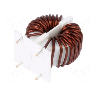 Inductor: wire | THT | 1mH | 12mΩ | 250VAC | -25÷120°C | SC | 15A