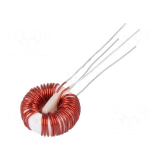 Inductor: wire | THT | 1mH | 900mA | 150mΩ | 230VAC | 6x5mm | -20÷50% | 10kHz