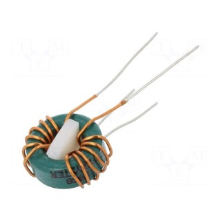 Inductor: wire | THT | 220uH | 1.9A | 20mΩ | 230VAC | 14x5mm | -20÷+50%