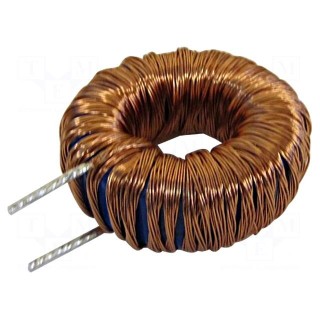 Inductor: wire | THT | 220uH | 10A | 40.8mΩ