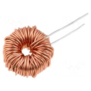Inductor: wire | THT | 220uH | 110mΩ | 5A